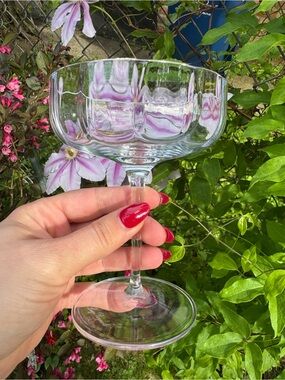 Signed Luigi Bormioli Italy 10.25 oz cocktail
Coupe